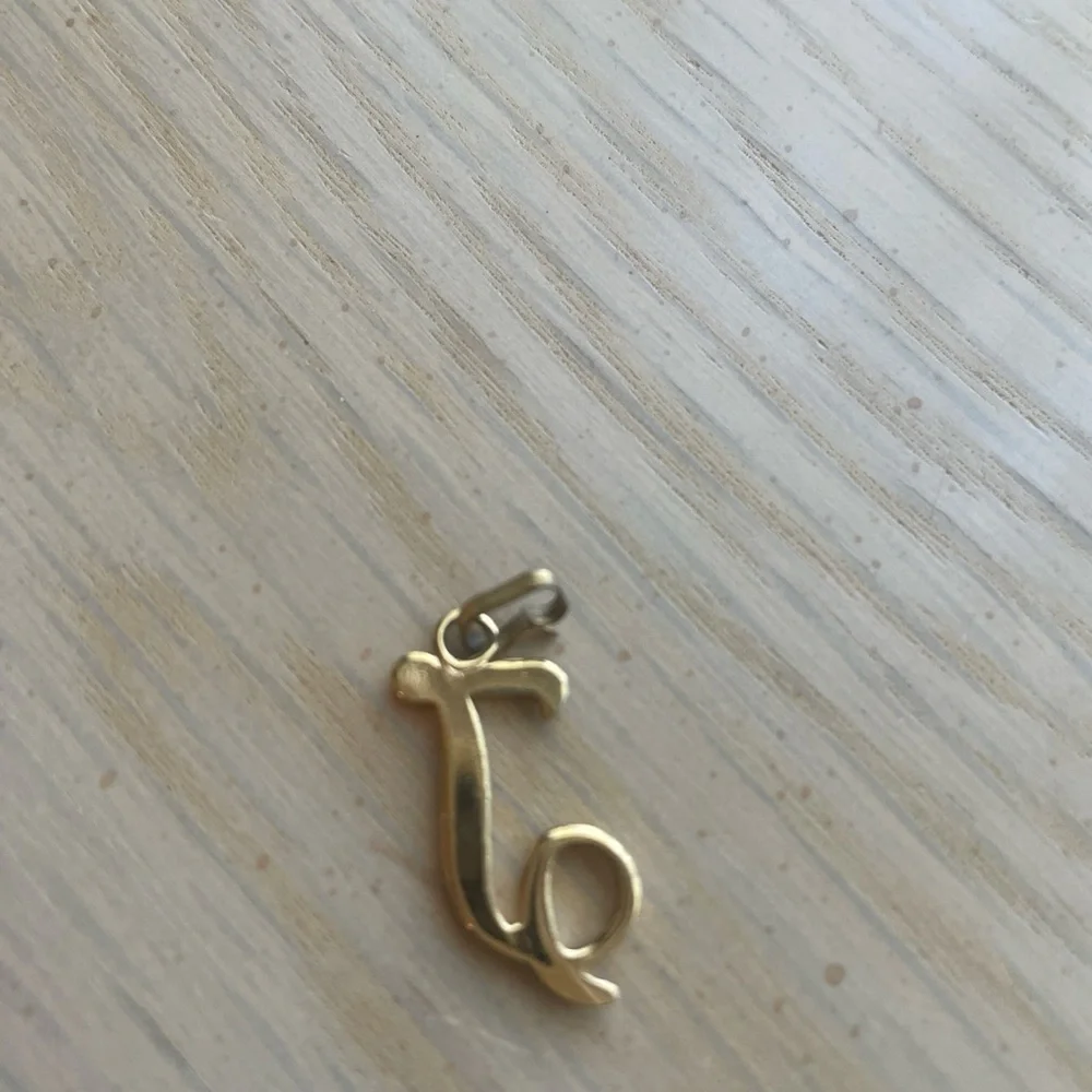 3 Vintage T Pins Initial Jewelry Gold Tone